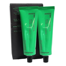 Innisfree Isle Number Hand Cream Warm and Fuzz 50ml x 2 / 이니스프리 아일 넘버 핸드크림 웜 앤 퍼지스 50ml x2개