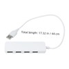 LALAFINA USB Port Hub Converter High Speed Multi Interface Extension