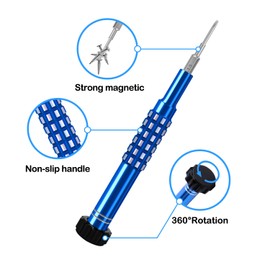 15 Pieces Precision Screwdriver,Mini Screwdriver,Watch Repair Screwdriver Set，Jewelers Screwdriver Set，Repair For Computer,Laptop,Watch, Eyeglasses, Jewelry,Toys,Home Appliances.