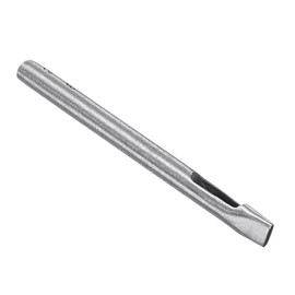 CoCud Hollow Punch 2mm x 8mm Hole 45# Steel Oval Gasket Tool for Leather DIY Leather Craft Wallet