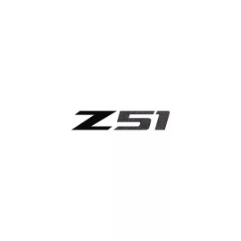 CA Z51 Steering Wheel Decal Gloss Black Z Black Suede 51 for 2014-2019 C7 Corvette