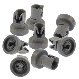 Self Spares 8X Dishwasher Upper Basket Wheel Compatible with Zanussi Electrolux 50286967000 50269970005 50278101006 50269921008 50286966002 Zanker 764817 889198