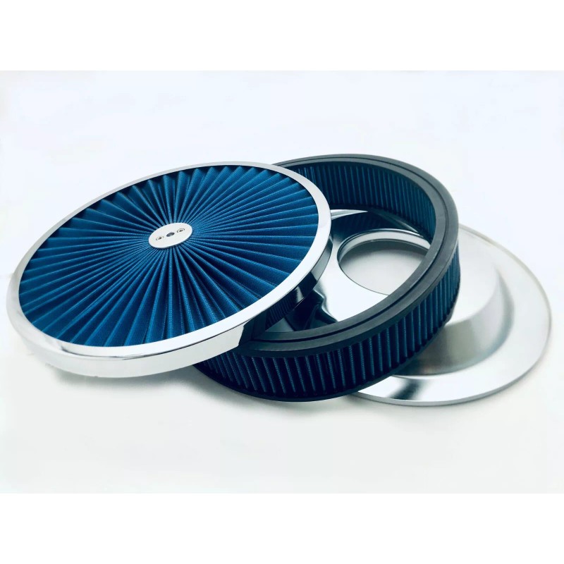 SPP 14" x 3" Air Cleaner Set Super Flow Washable