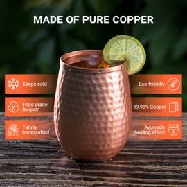 Moscú Mule tazas de cobre, 7