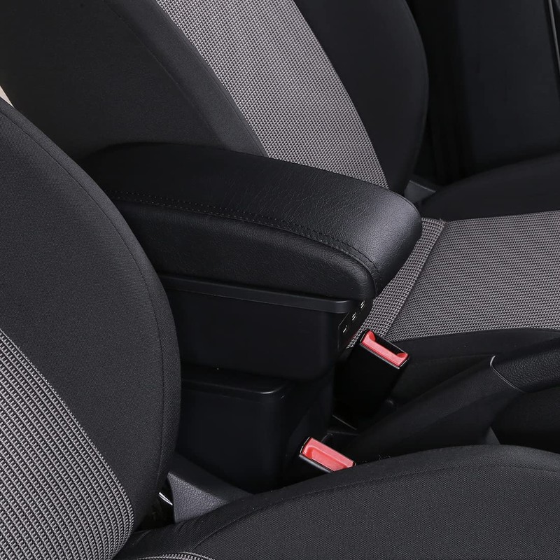 Console Armrest for Nissan Versa 2020-2024 Center Storage Box with