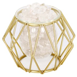 Rokushiki-do.jp Crystal Rough Stone for Purification Natural Stone Entrance Feng Shui Figurine Power Stone Purification Interior Purification Set Crystal Rough Purified Stone Dish Set