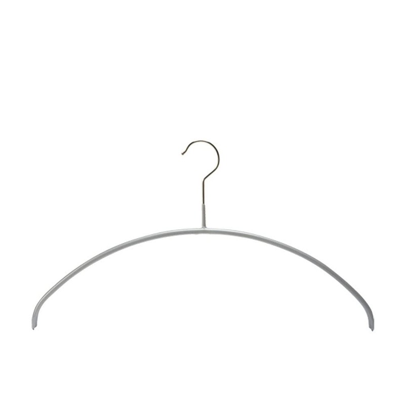 MAWA German Non-Slip Mawa Hangers Economic 40P Silver 10 Pack