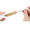 YBCPACK 15 Pcs 100 ML Clear Plastic Test Tubes with