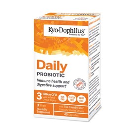 Kyolic Kyo-Dophilus Digestion and Immune Health Probiotic Supplement (45-Capsules)