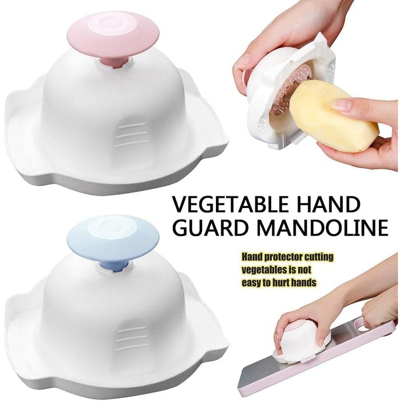 Mandoline Slicer Guard with Non-Slip Grip and Cut-Resistant Protection, Universal