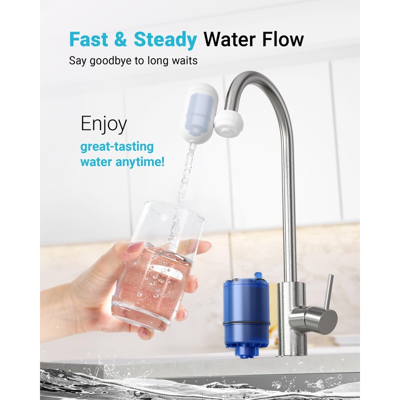 AQUA CREST CF08A Faucet Filter, Compatible with All PUR® Plus
