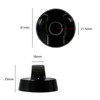 CAM2 Universal Control Knobs, Pack of 4, Black Control Knobs