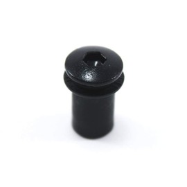 Speedy Fasteners Black Aluminium Motorcycle Wind Screen Windshield Bolts Washers & Wellnuts 6 Piece Kit