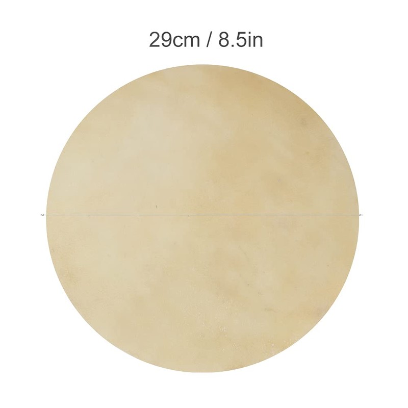 Changor Durable Buffalo Leather Bongo Drum Head Buffalo Skin Smooth