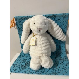 Jellycat Bashful Luxe Bunny Nimbus – Limited Edition –Dust Bag