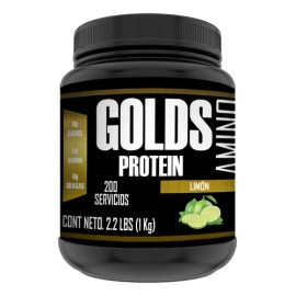 Suplemento Aminoácidos Golds Protein 1kg En Polvo 200servis