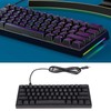 Mechanical Keyboard Cool Lighting RGB 61 Keys Compact Structure Light