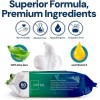 Adult Wipes For Elderly - 8"x13" 240ct (4 Packs of