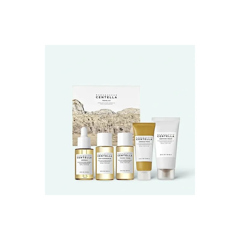 Kit Viaje Skin1004 Centella Asiatica 5 Pasos Reparador Piel