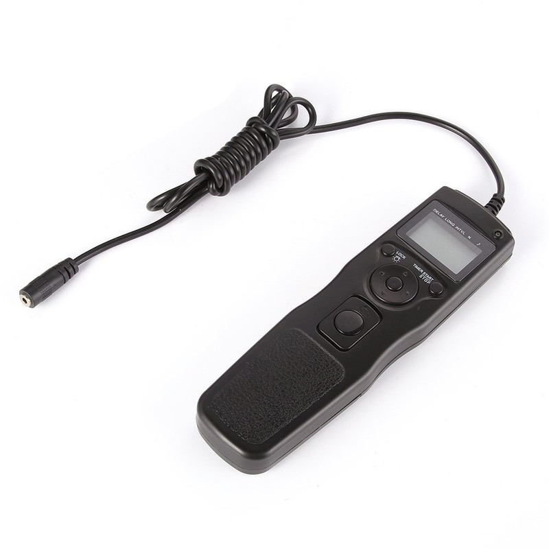 Hersmay LCD Timer Remote Shutter Release Camera Shutter Release Intervalometer