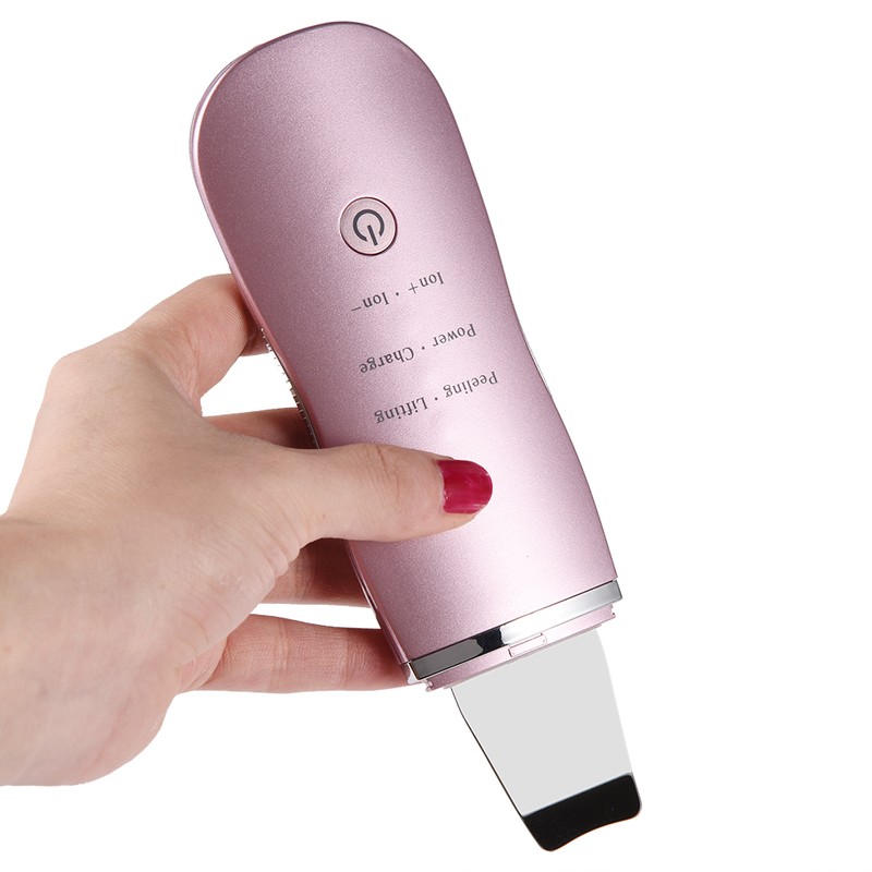 Ultrasonic Face Cleaning Therapy Skin Washer Beauty Device Massager Machine