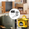 Pack of 4 Furniture Locks 16 mm Letter Box Lock