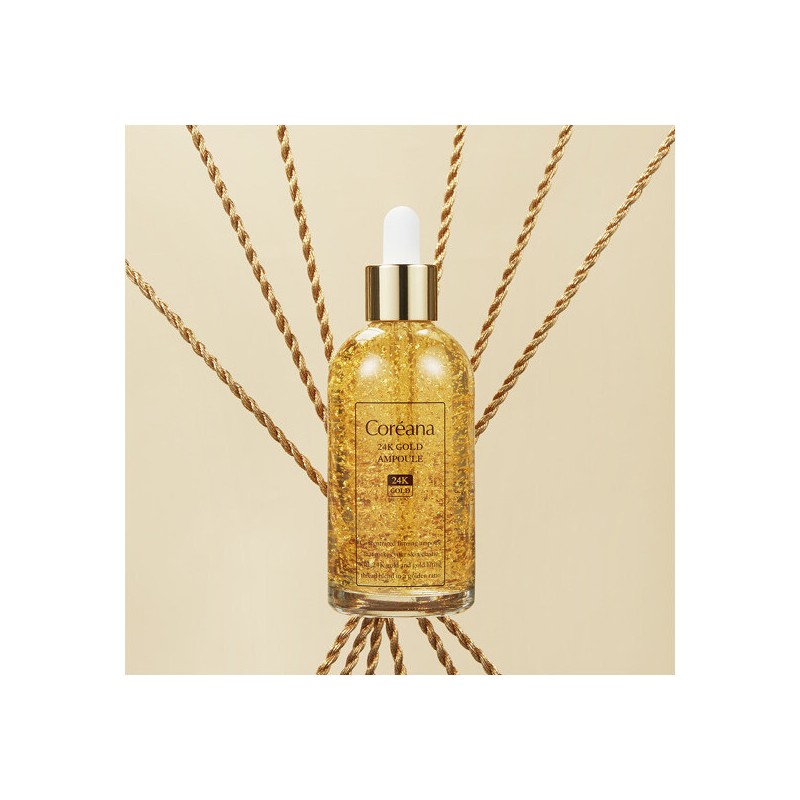Koreana 코리아나 24케이 골드 앰플 100ml Koreana 24K Gold Ampoule