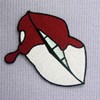The Bleeding Sexy Pink Lips Patch Embroidered Badge Iron On
