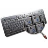 JAPANESE HIRAGANA - ENGLISH NOTEBOOK NON-TRANSPARENT Silver KEYBOARD STICKERS