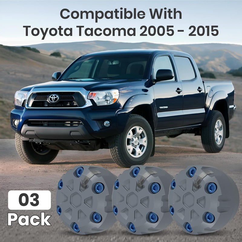 2nd Gen Tacoma Accessories AC Knob Upgrade - 2005,2006,2007,2008,2009,2010,2011,2012,2013,2014,2015 Tacoma