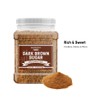 Unpretentious Dark Brown Sugar, Great for Baking, Rich Caramel Flavor,