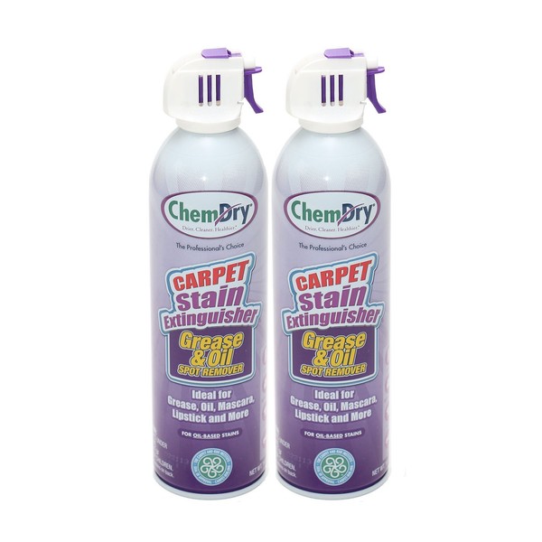Chem-Dry's Grease & Oil Stain Extinguisher 2-Pack