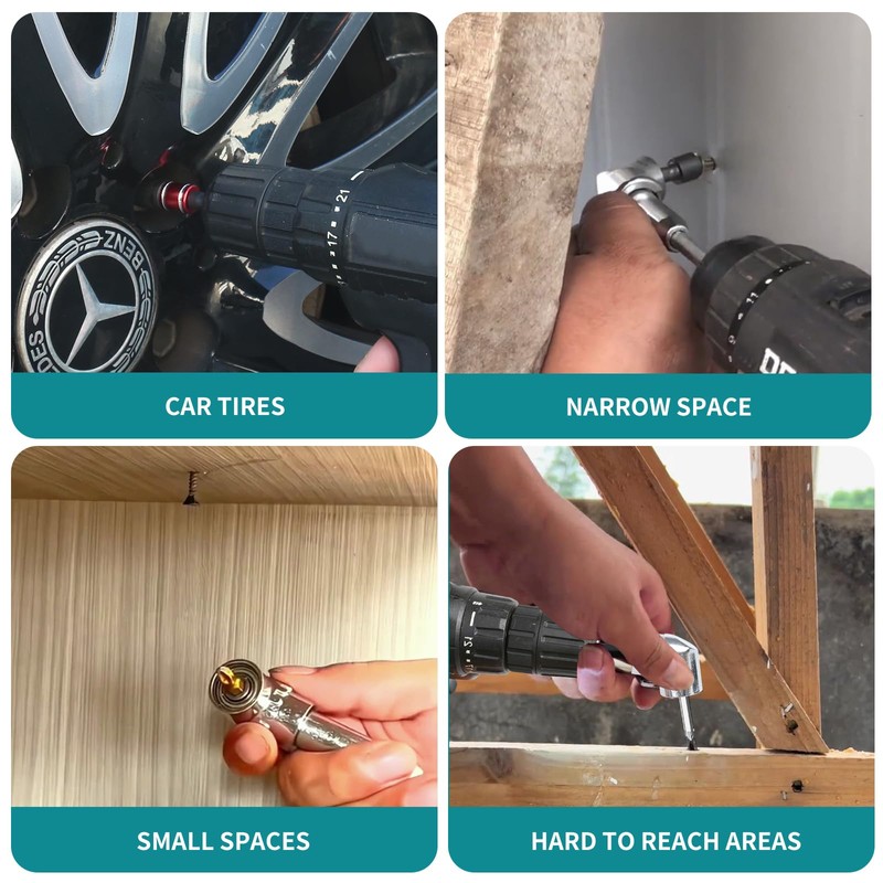 MaxWorks 51020 Driver Socket Chrome Vanadium Extension 4 pc 105°