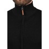 Blend Norman Men's Knitted Jacket, Fine Knit with Stand-Up Collar