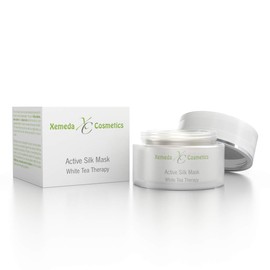 Regenerating Face Mask & Night Care with Natural Oils, White Tea & High-Quality Silk Proteins - Intensive Care for a Fresh & Youthful Skin Complexion - Natural Cosmetics 50 ml - Made in Germany