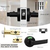 Malimali Commercial Door Handle with Occupied Sign, Bathroom Door Handle