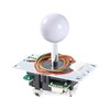 SANWA JLF-TP-8YT Original Joystick White - for Arcade Jamma Game