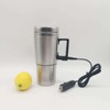 Car Heating Cup Large Capacity Leakage Proof Safe Stainless Steel