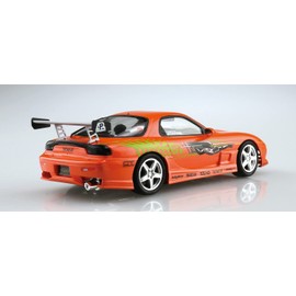 Aoshima Bunka Kyozai (AOSHIMA) 1/24 The Tuned Car Series No. 74 Mazda BOMEX FD3S RX-7 1999 Plastic Model, Molded Color