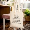 Mr. & Mrs. Panda Tragetasche Spruch Siberian Husky Augenzauber -