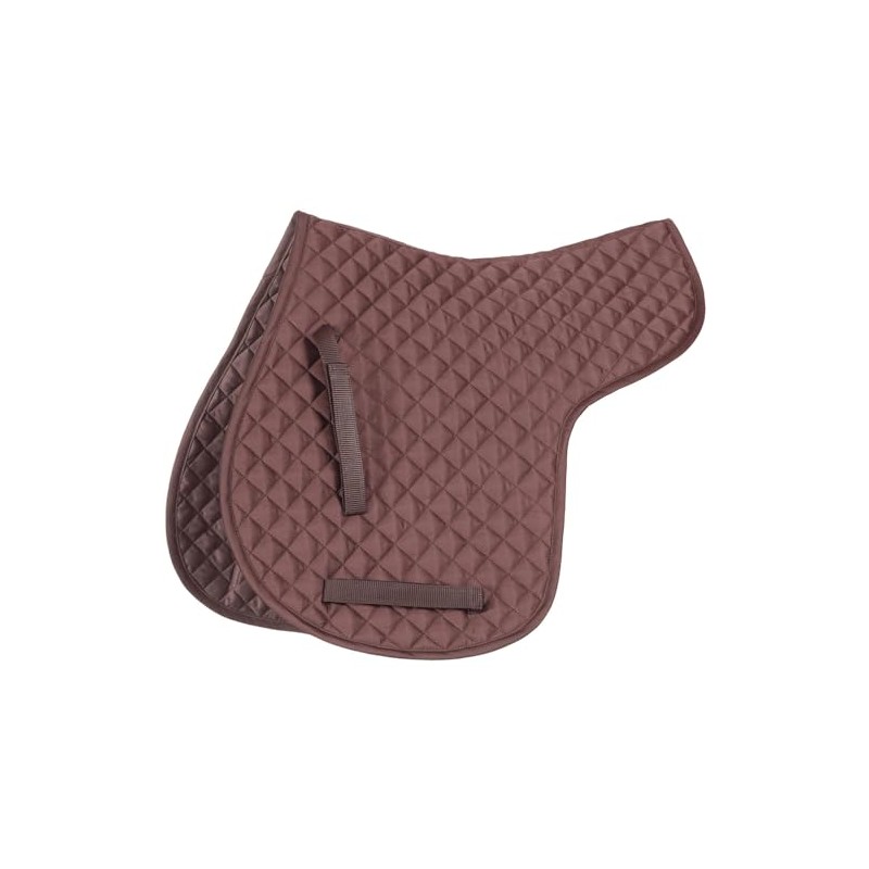 Shires Performance Lite Numnah - Brown 15-16.5"