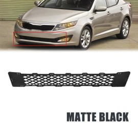 YLT Auto For 2011-2013 KIA OPTIMA EX LX SX Front Bumper Lower Radiator Grille Matte Black