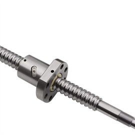 GUWANJI 1050mm Ball Screw SFU1605 1050mm Ballscrew RM1605 1050mm with a Ballnut + 1 Set BK12 and BF12 Support, and Coupler for CNC Machine(Diameter 16mm, 5mm Pitch)