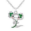 Axolotl Necklace, Cute Axolotl Necklace, Salamander Necklace, Axolotl Pendant Necklace,
