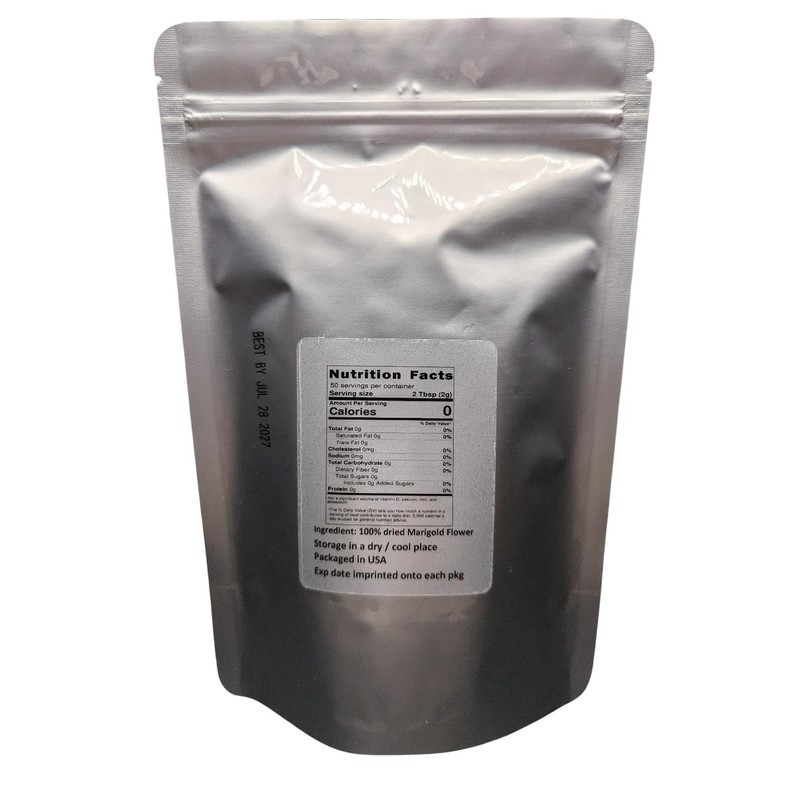 Marigold Flower Tea - Dried Loose Leaf By Nature Tea