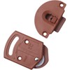 2 Pcs Old-Fashioned Wardrobe Sliding Door Roller Gear Track Panel