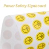 iplusmile 800pcs Ground Symbol Stickers Labels Safety Protective Earth Protective