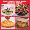 SugarWhisk Double Mini Waffle Maker Machine, Chaffle Maker, Waflera Electrica,