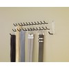 ClosetMaid Epoxy coated steel 8051 Tie and Belt Rack, White,