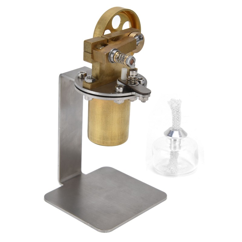 Mini Steam Engine Desktop Mechanical Stirling Engine Model for Physical